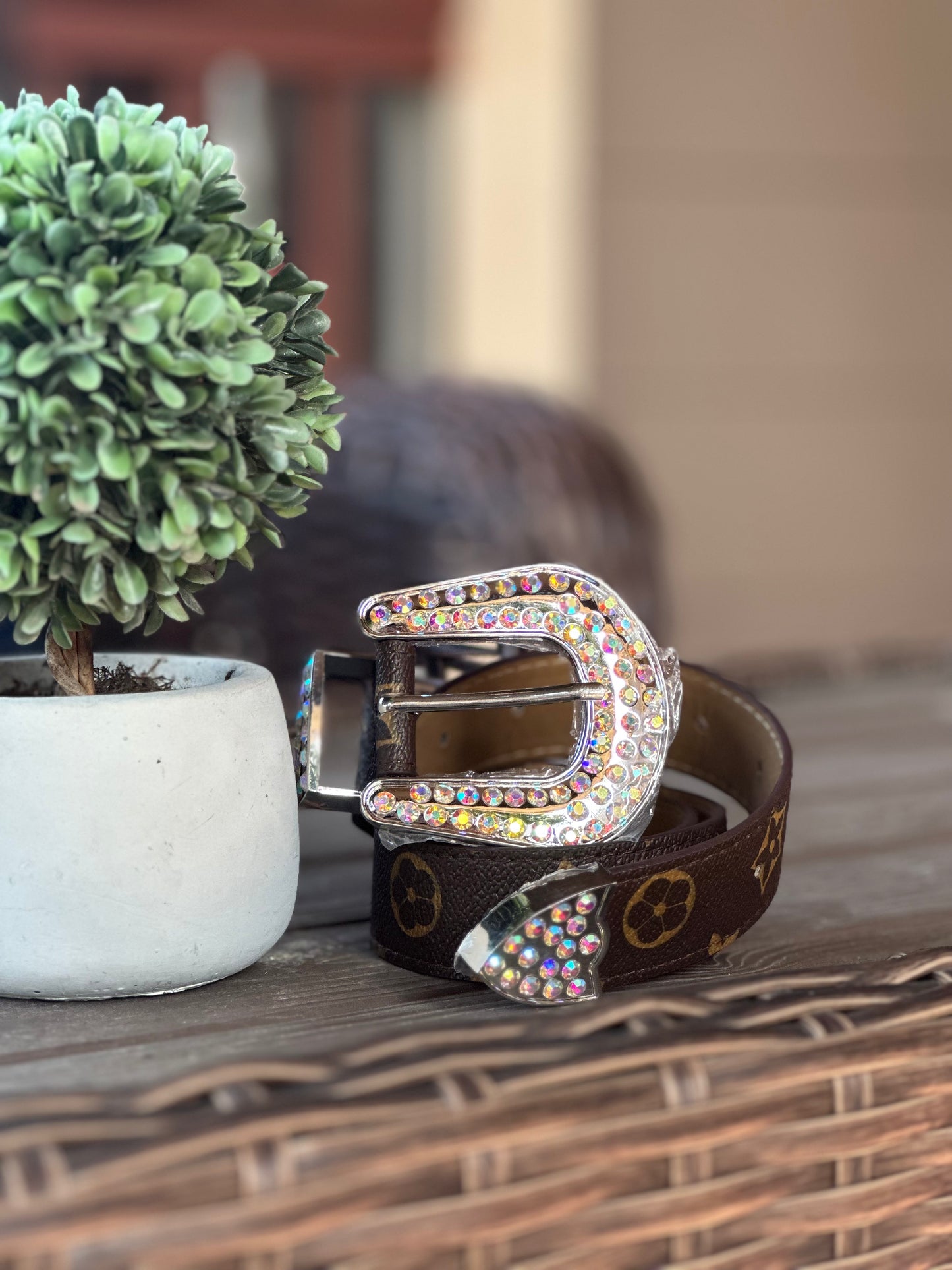 BROWN KIDS BELT